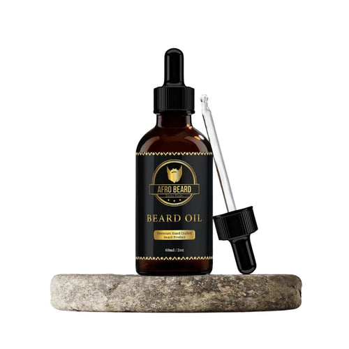 AfroBeard Ultimate Beard Growth & Care Bundle: Classic Oil, Balm & Deluxe Roller