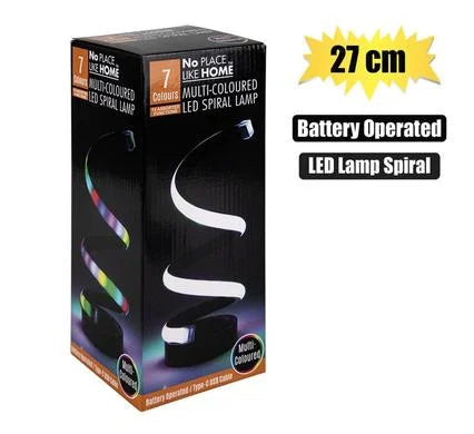 Orn light spiral lamp usb & b/o 27cm