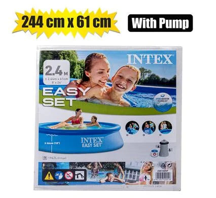 Intex pool easi-set (with pump) 244x61cm